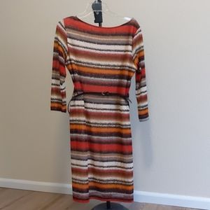 ⭐ Gorgeous earth-toned dress